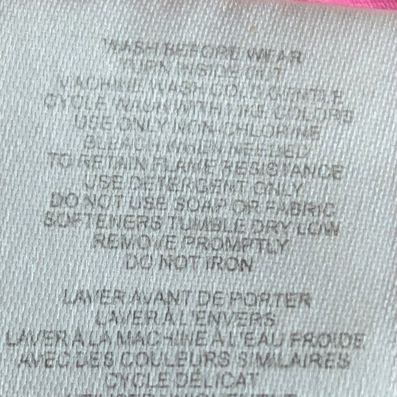 Disney Princess Pink Nightgown with Yellow Trim Girls Size Small - Picture 10 of 10